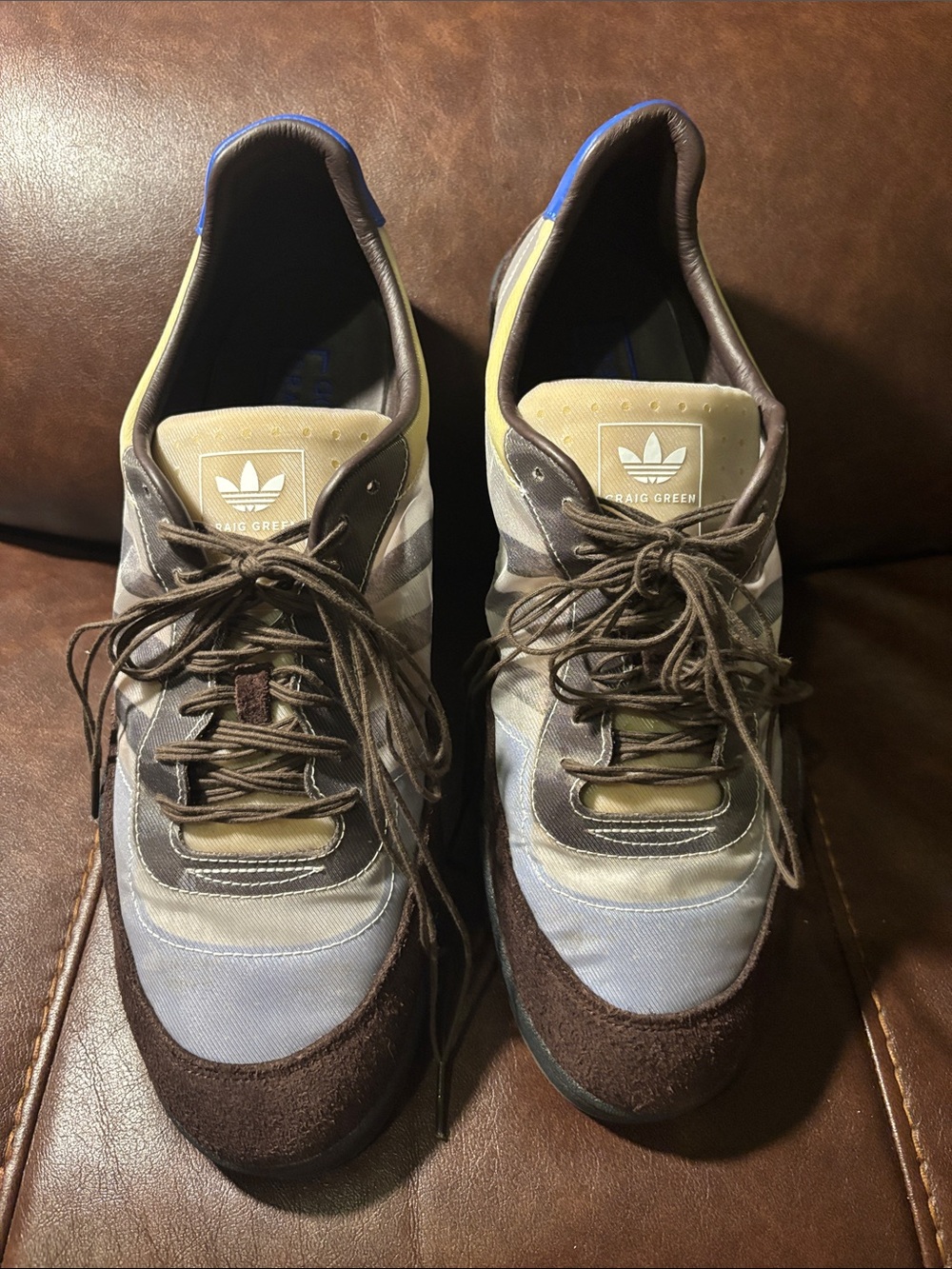 adidas Craig Green Brown & Blue Men’s Sneakers